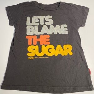 Prefresh “Let’s Blame the Sugar” tee ✨